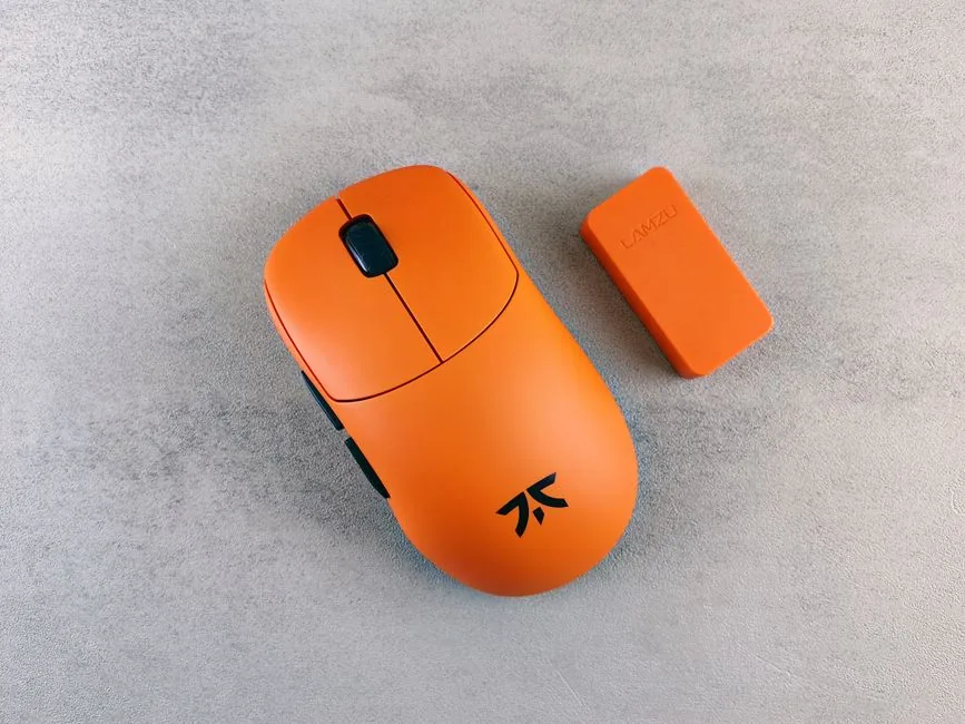 Gaming mouse with charging dock and 2.4GHz dongle
