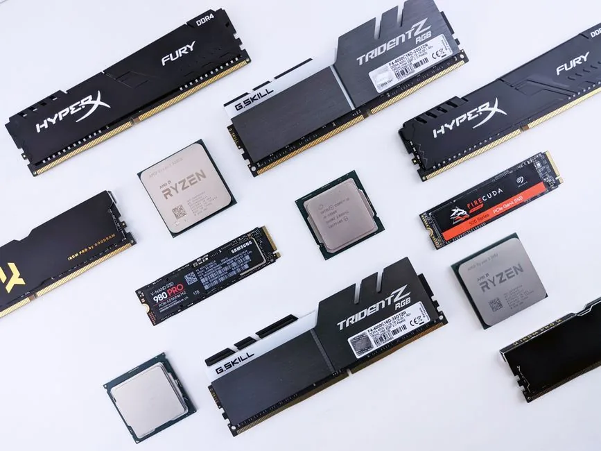 Ryzen 7 9800X3D gaming PC build components
