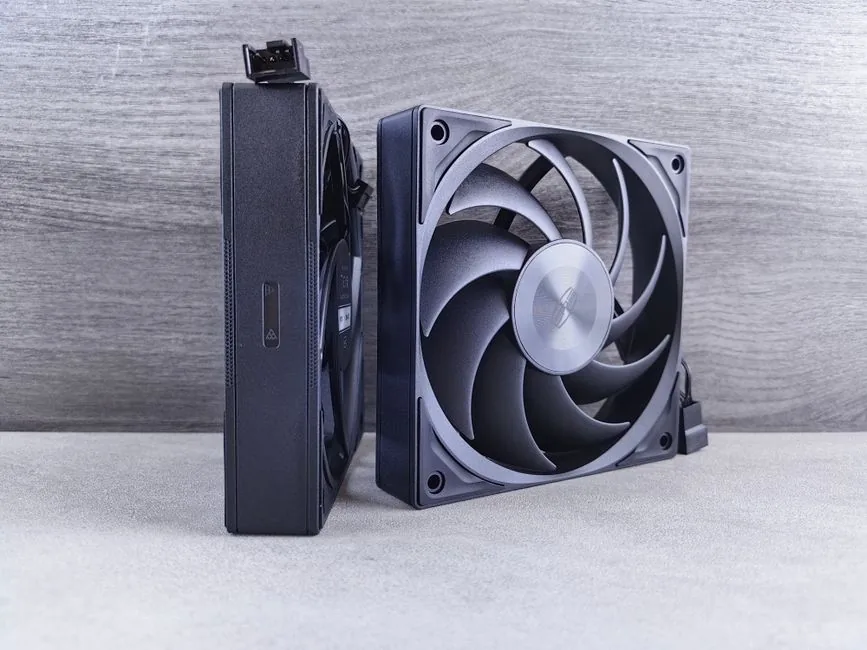 pc builder installing a case fan