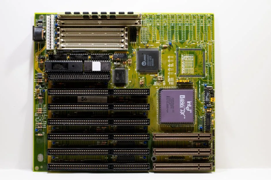 socket area and VRM heatsink of a modern AM5 motherboard