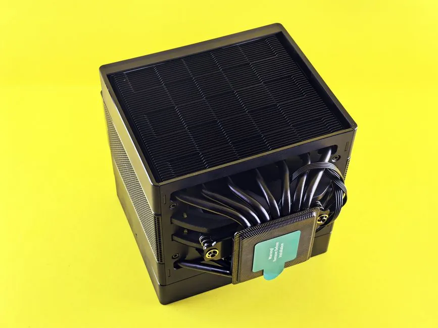twin-tower air cooler for a Ryzen 9800X3D build