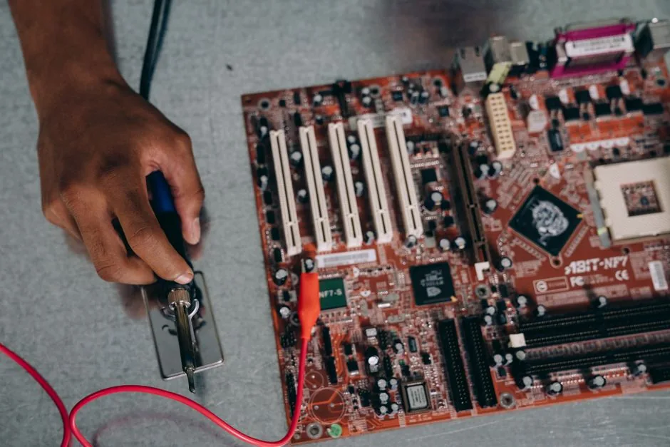 a gaming motherboard with a pcie 5.0 slot and reinforced graphics card slot